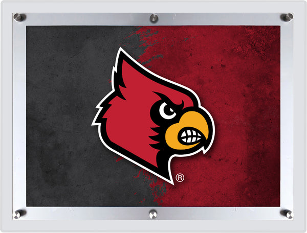 University of Louisville Backlit LED Wall Sign | NCAA College Team Backlit Acrylic LED Wall Sign