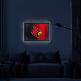 University of Louisville Backlit LED Wall Sign | NCAA College Team Backlit Acrylic LED Wall Sign