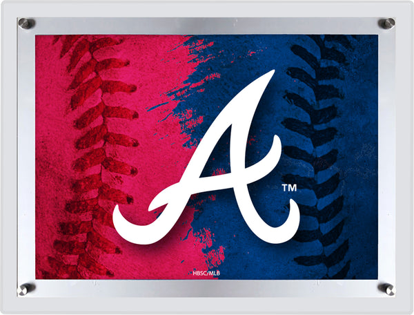 Atlanta Braves Backlit LED Sign | MLB Backlit Acrylic Sign