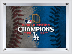 Los Angeles Dodgers 2024 World Series Champion Backlit LED Sign | MLB Backlit Acrylic Sign