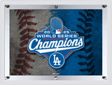 Los Angeles Dodgers 2025 World Series Champion Backlit LED Sign | MLB Backlit Acrylic Sign