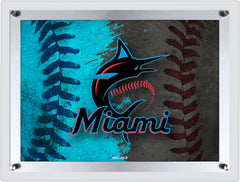 Miami Marlins Backlit LED Sign | MLB Backlit Acrylic Sign