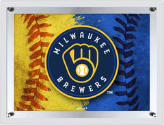 Milwaukee Brewers Backlit LED Sign | MLB Backlit Acrylic Sign