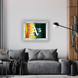 Oakland Athletics Backlit LED Sign | MLB Backlit Acrylic Sign