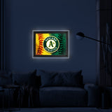 Oakland Athletics Backlit LED Sign | MLB Backlit Acrylic Sign