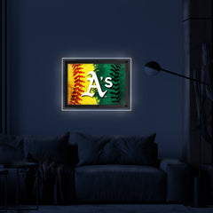 Oakland Athletics Backlit LED Sign | MLB Backlit Acrylic Sign