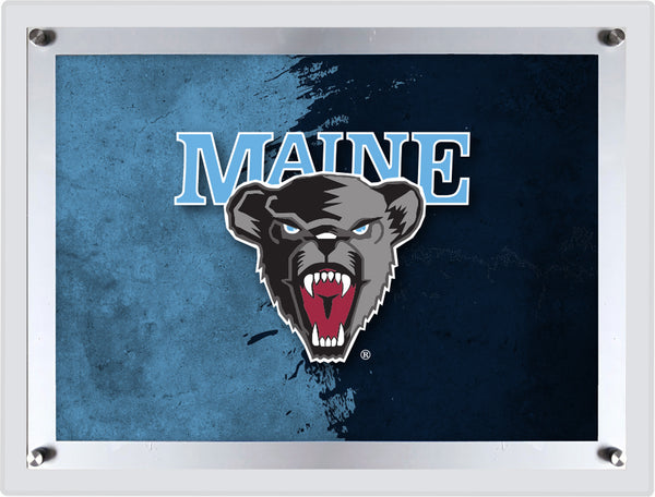 University of Maine Backlit LED Wall Sign | NCAA College Team Backlit Acrylic LED Wall Sign