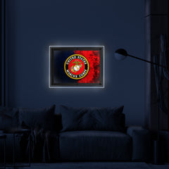United States Marine Corps Backlit LED Sign | U.S. Marines Backlit Acrylic Sign