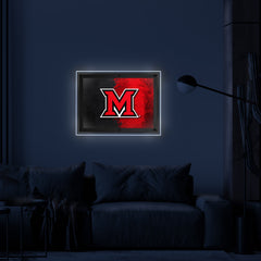 Miami University (OH) Backlit LED Wall Sign | NCAA College Team Backlit Acrylic LED Wall Sign