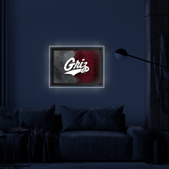 University of Montana Backlit LED Wall Sign | NCAA College Team Backlit Acrylic LED Wall Sign