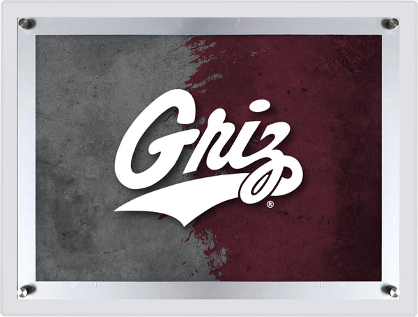 University of Montana Backlit LED Wall Sign | NCAA College Team Backlit Acrylic LED Wall Sign