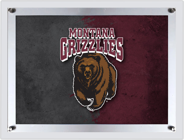 University of Montana Backlit LED Wall Sign | NCAA College Team Backlit Acrylic LED Wall Sign