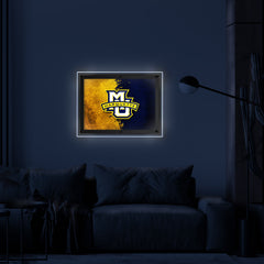 Marquette University Backlit LED Wall Sign | NCAA College Team Backlit Acrylic LED Wall Sign