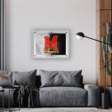 University of Maryland Backlit LED Wall Sign | NCAA College Team Backlit Acrylic LED Wall Sign