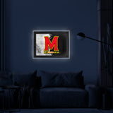 University of Maryland Backlit LED Wall Sign | NCAA College Team Backlit Acrylic LED Wall Sign