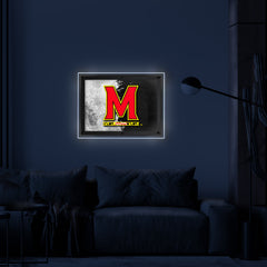 University of Maryland Backlit LED Wall Sign | NCAA College Team Backlit Acrylic LED Wall Sign