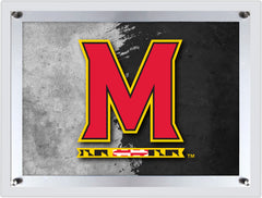 University of Maryland Backlit LED Wall Sign | NCAA College Team Backlit Acrylic LED Wall Sign