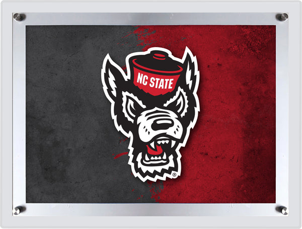 North Carolina State University Backlit LED Wall Sign | NCAA College Team Backlit Acrylic LED Wall Sign