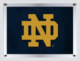 Notre Dame  (ND) Backlit LED Wall Sign | NCAA College Team Backlit Acrylic LED Wall Sign