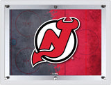 New Jersey Devils Backlit LED Sign | NHL Hockey Team Light Up Wall Decor Art