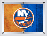 New York Islanders Backlit LED Sign | NHL Hockey Team Light Up Wall Decor Art