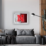 University of Nebraska Backlit LED Wall Sign | NCAA College Team Backlit Acrylic LED Wall Sign