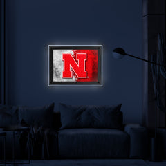 University of Nebraska Backlit LED Wall Sign | NCAA College Team Backlit Acrylic LED Wall Sign