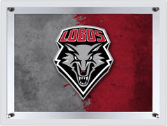 University of New Mexico Backlit LED Wall Sign | NCAA College Team Backlit Acrylic LED Wall Sign