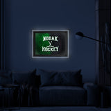 North Dakota Hockey Backlit LED Wall Sign | NCAA College Team Backlit Acrylic LED Wall Sign