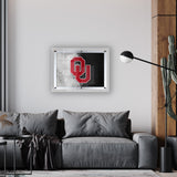 Oklahoma University Backlit LED Wall Sign | NCAA College Team Backlit Acrylic LED Wall Sign