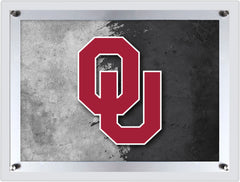 Oklahoma University Backlit LED Wall Sign | NCAA College Team Backlit Acrylic LED Wall Sign