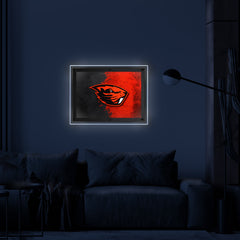 Oregon State University Backlit LED Wall Sign | NCAA College Team Backlit Acrylic LED Wall Sign