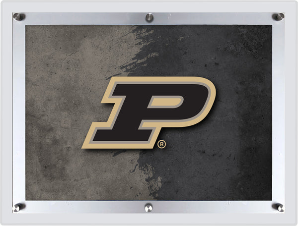 Purdue Backlit LED Wall Sign | NCAA College Team Backlit Acrylic LED Wall Sign