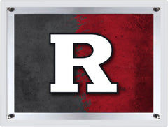 Rutgers Backlit LED Wall Sign | NCAA College Team Backlit Acrylic LED Wall Sign