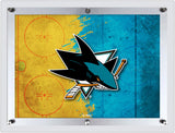 San Jose Sharks Backlit LED Sign | NHL Hockey Team Light Up Wall Decor Art