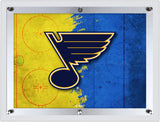 St Louis Blues Backlit LED Sign | NHL Hockey Team Light Up Wall Decor Art