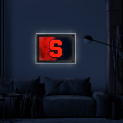 Syracuse University Backlit LED Wall Sign | NCAA College Team Backlit Acrylic LED Wall Sign