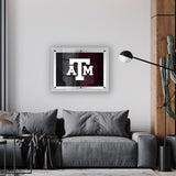 Texas A&M Backlit LED Wall Sign | NCAA College Team Backlit Acrylic LED Wall Sign