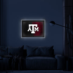 Texas A&M Backlit LED Wall Sign | NCAA College Team Backlit Acrylic LED Wall Sign