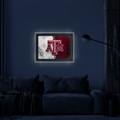 Texas A&M Backlit LED Wall Sign | NCAA College Team Backlit Acrylic LED Wall Sign