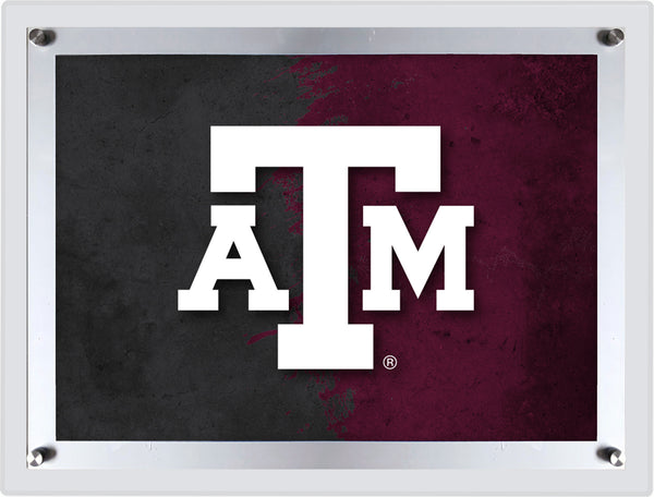 Texas A&M Backlit LED Wall Sign | NCAA College Team Backlit Acrylic LED Wall Sign