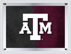 Texas A&M Backlit LED Wall Sign | NCAA College Team Backlit Acrylic LED Wall Sign