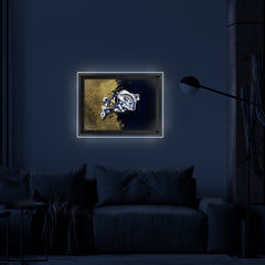 US Naval Academy Backlit LED Wall Sign | NCAA College Team Backlit Acrylic LED Wall Sign