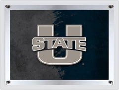 Utah State University Backlit LED Wall Sign | NCAA College Team Backlit Acrylic LED Wall Sign