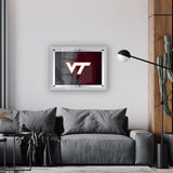 Virginia Tech University Backlit LED Wall Sign | NCAA College Team Backlit Acrylic LED Wall Sign