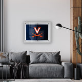 University of Virginia Backlit LED Wall Sign | NCAA College Team Backlit Acrylic LED Wall Sign