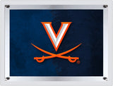 University of Virginia Backlit LED Wall Sign | NCAA College Team Backlit Acrylic LED Wall Sign