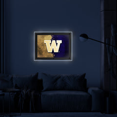 University of Washington Backlit LED Wall Sign | NCAA College Team Backlit Acrylic LED Wall Sign