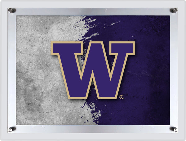 University of Washington Backlit LED Wall Sign | NCAA College Team Backlit Acrylic LED Wall Sign