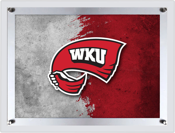 Western Kentucky University Backlit LED Wall Sign | NCAA College Team Backlit Acrylic LED Wall Sign